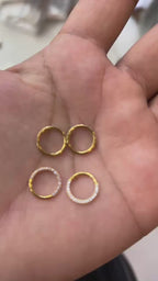 Aurelia Earrings (Premium Stainless Steel with Gold UV coating