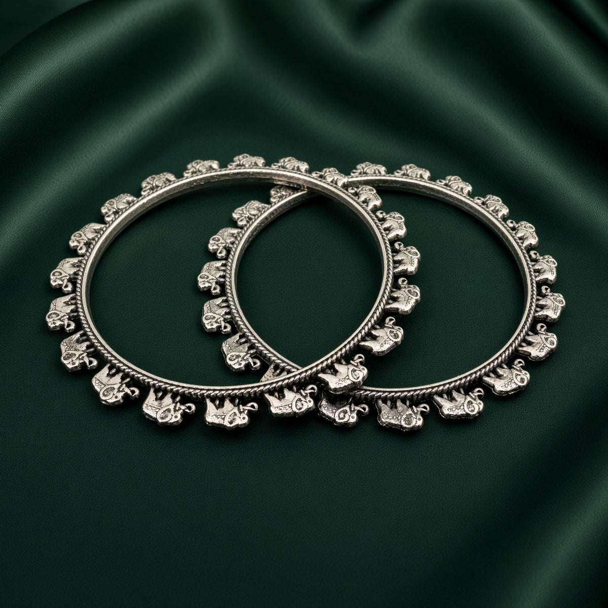 Antique Silver Frames Pair