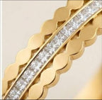 Royal Classy Gold ( Premium high-grade stainless steel with golden plating )