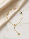 Stainless steel ( Premium high-grade stainless steel with golden plating )