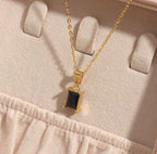 The Square Necklace ( Premium Stainless Steel Tarnish Free)