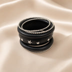 Chestnut Star Cuffs Set