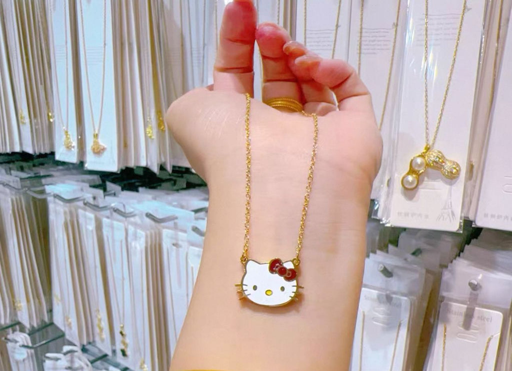 Hello Kitty Necklace ( Premium Stainless Steel Tarnish Free)