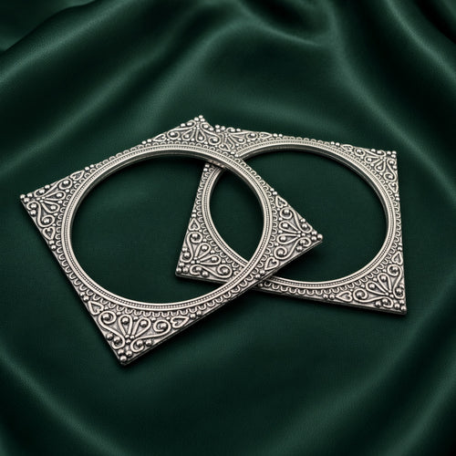 Antique Silver Frames Pair
