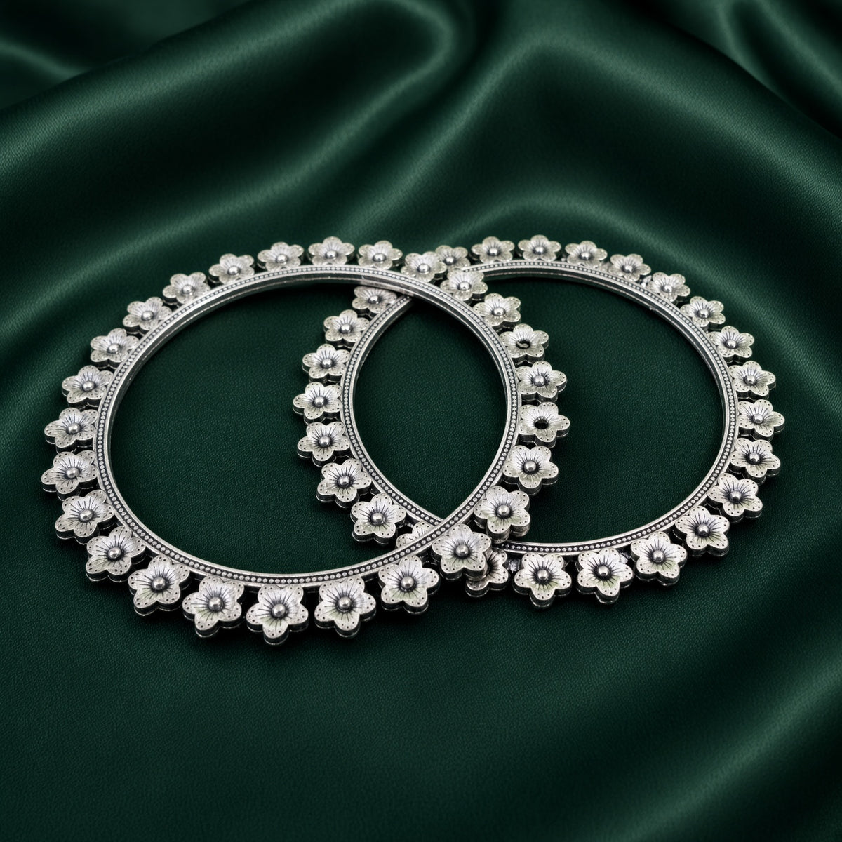 Antique Silver Frames Pair