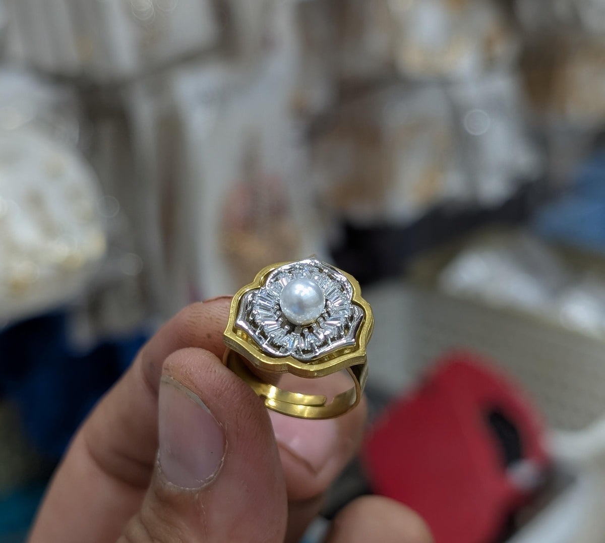 Stainless Steel  Adjustable Rings ( Premium high-grade stainless steel with golden plating )