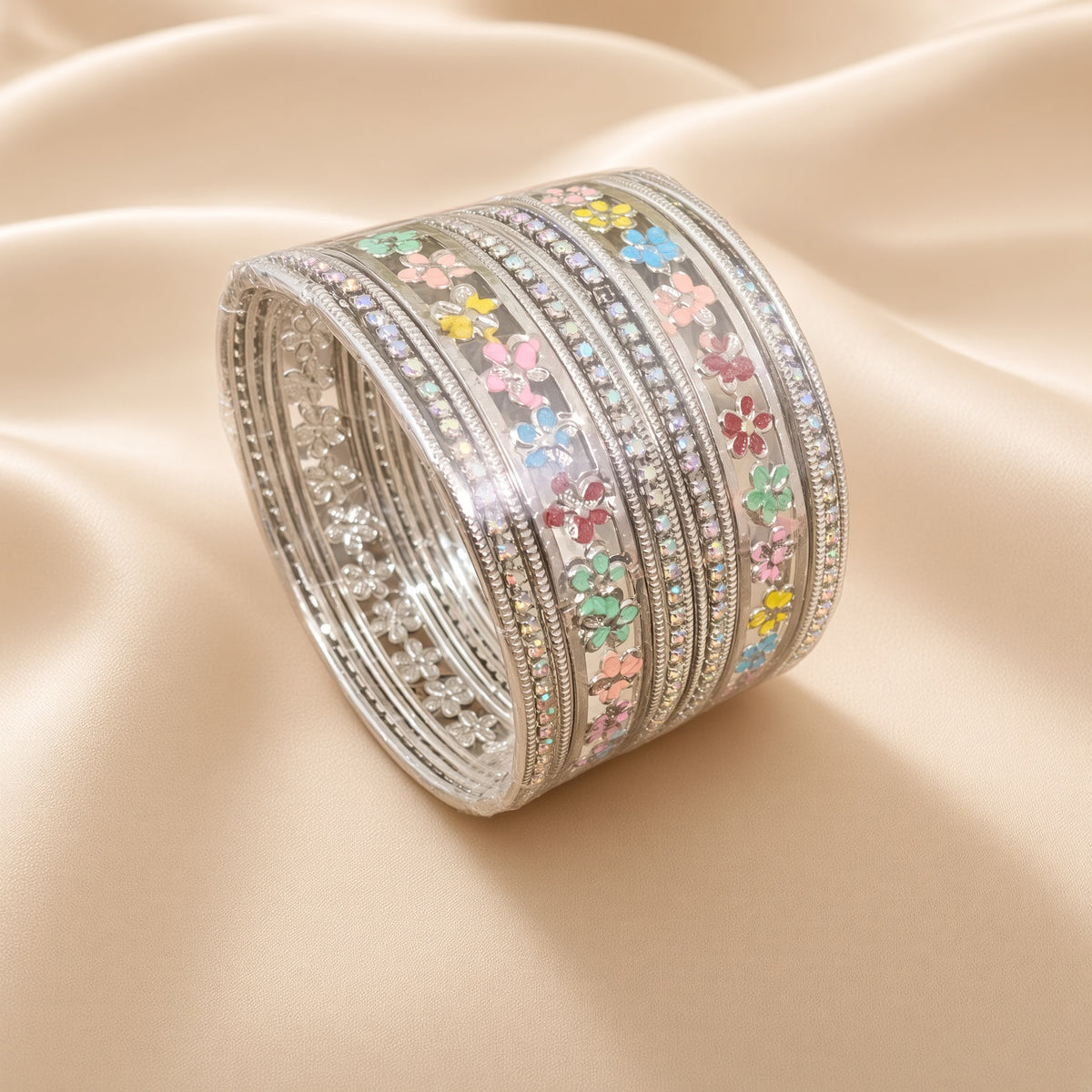 Floral Bangles Set