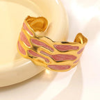 Classic Design Stainless Steel Openable Bangles